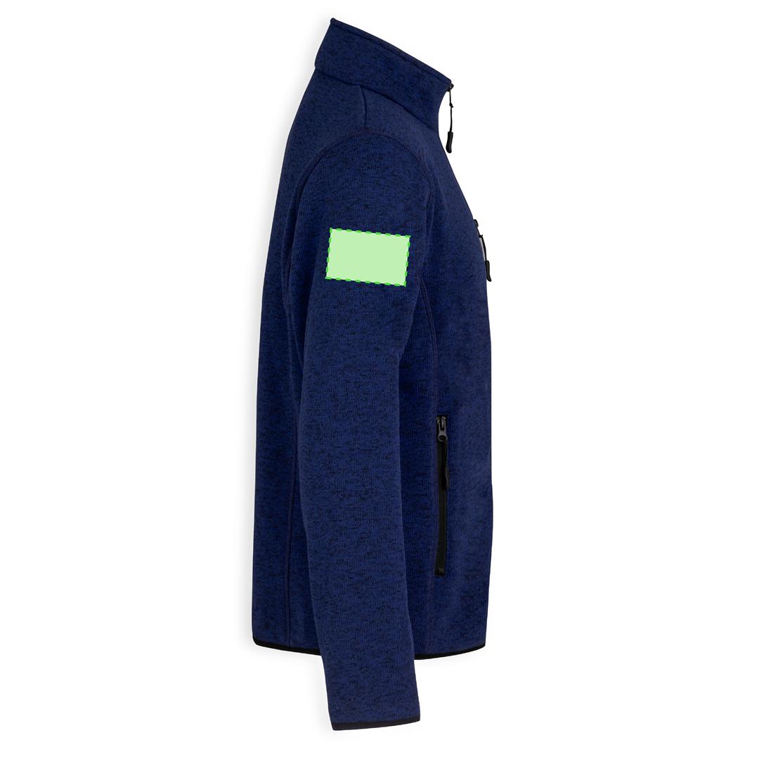 Chaqueta Blossom adulto polar fleece anti-pilling bitono — 280 g/m², diseño bitono, bolsillos laterales + bolsillo pecho, cremalleras reforzadas y costuras laterales