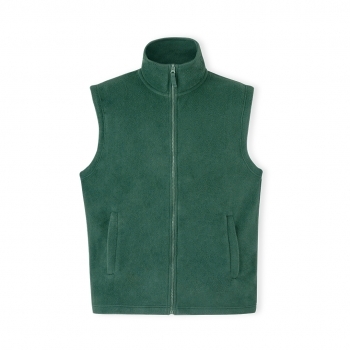 Chaleco Destin adulto polar fleece anti-pilling — 100% poliéster polar fleece 280 g/m², cuello alto, cremallera central, bolsillos cremallera con tirador, tallas XS-XXL