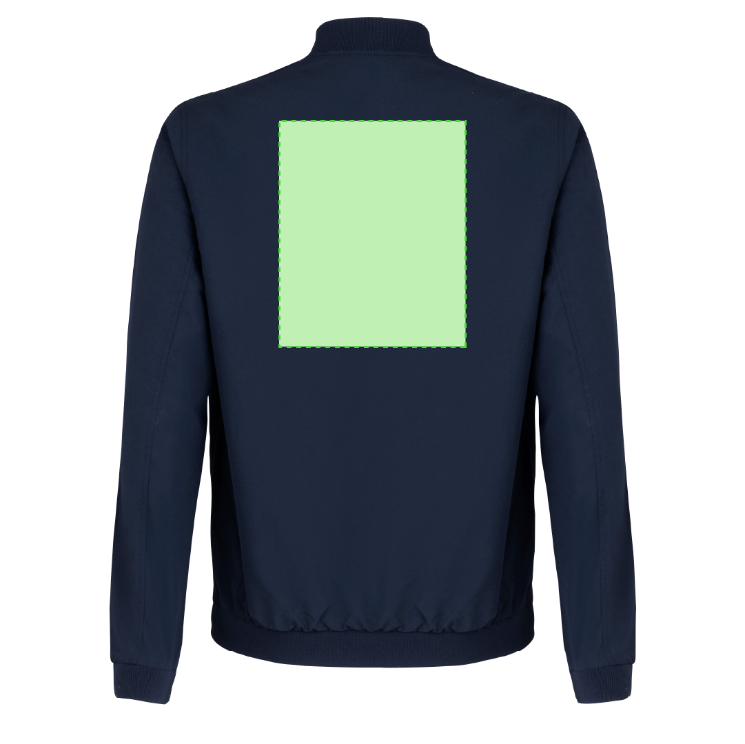 Chaqueta bomber Pinkman adulto — 100% poliéster con forro interior, cuello béisbol, cremalleras cromadas, ribete elástico en puños y bajo