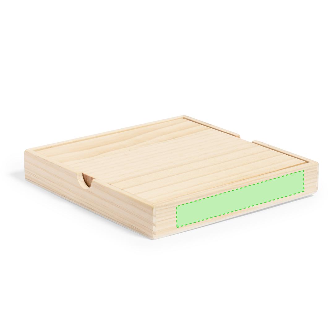 Juego sudoku de madera con 81 fichas numeradas y 10 cartas en estuche