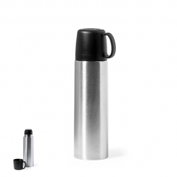 Termo compacto con doble taza de viaje 500 ml
