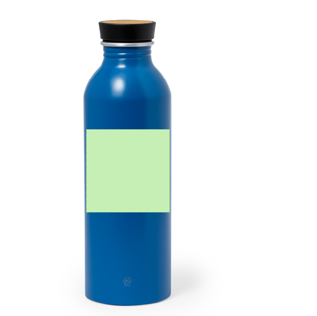Bidón eco de aluminio reciclado y bambú 550 ml