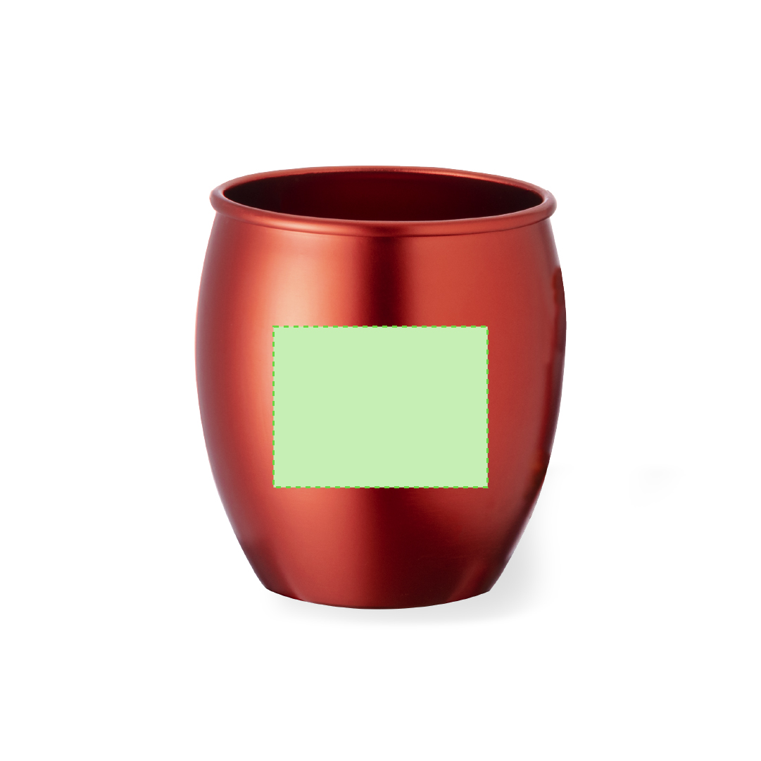 Taza de aluminio ultraligera para camping 540 ml