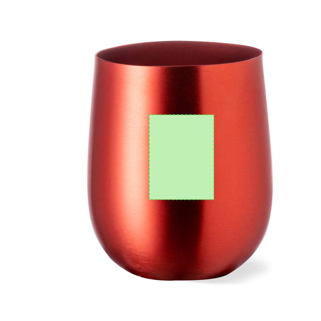 Vaso de aluminio ultraligero 480 ml