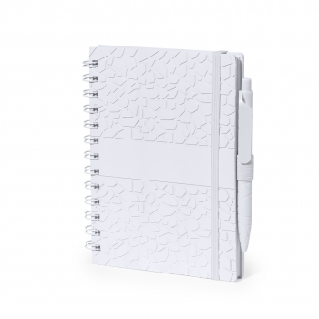 Libreta impermeable de papel mineral con 70 hojas y bolígrafo