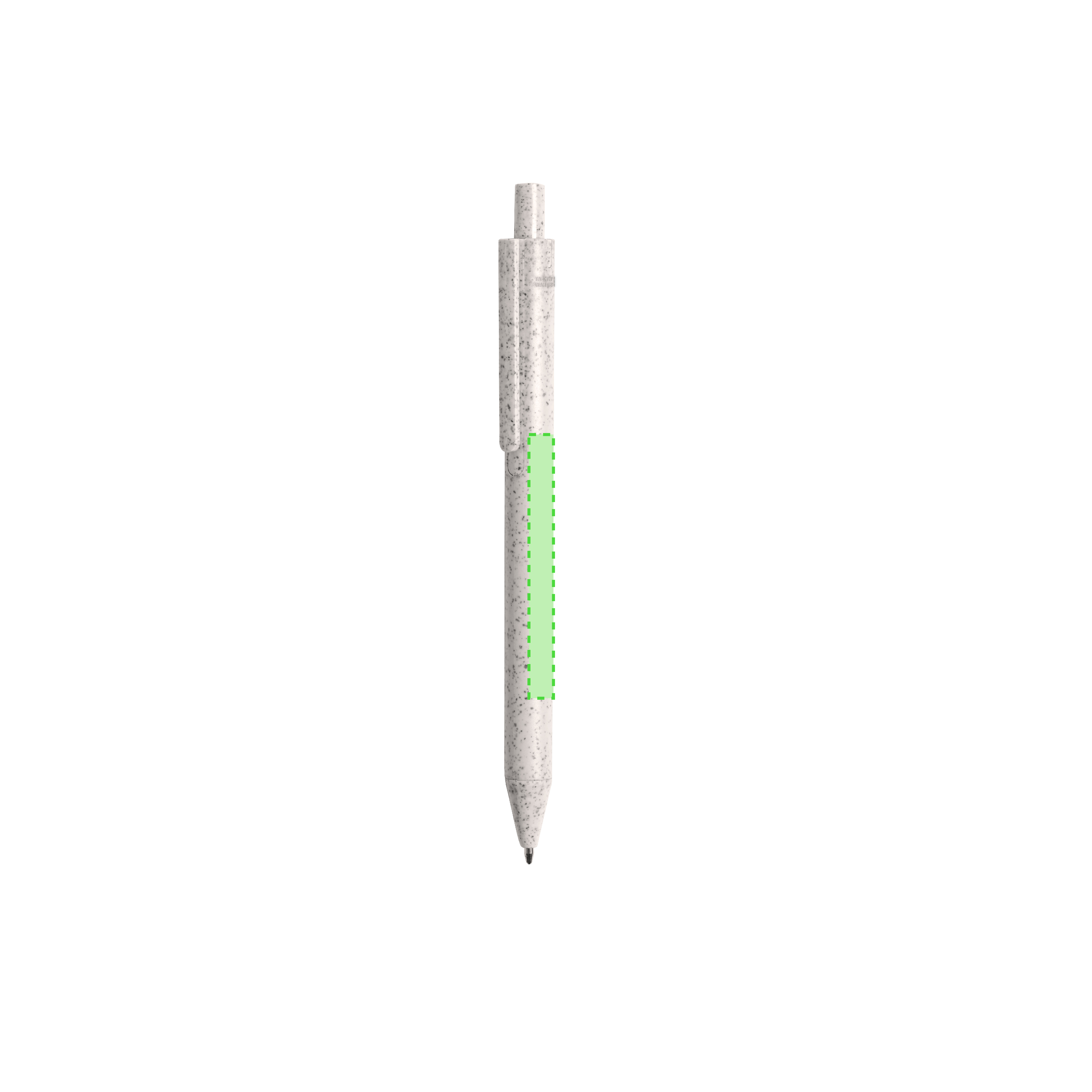 Libreta de caña de trigo y PP con 80 hojas y bolígrafo bioplástico