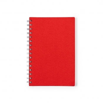 Libreta clásica de poliéster 300D RPET con 100 hojas