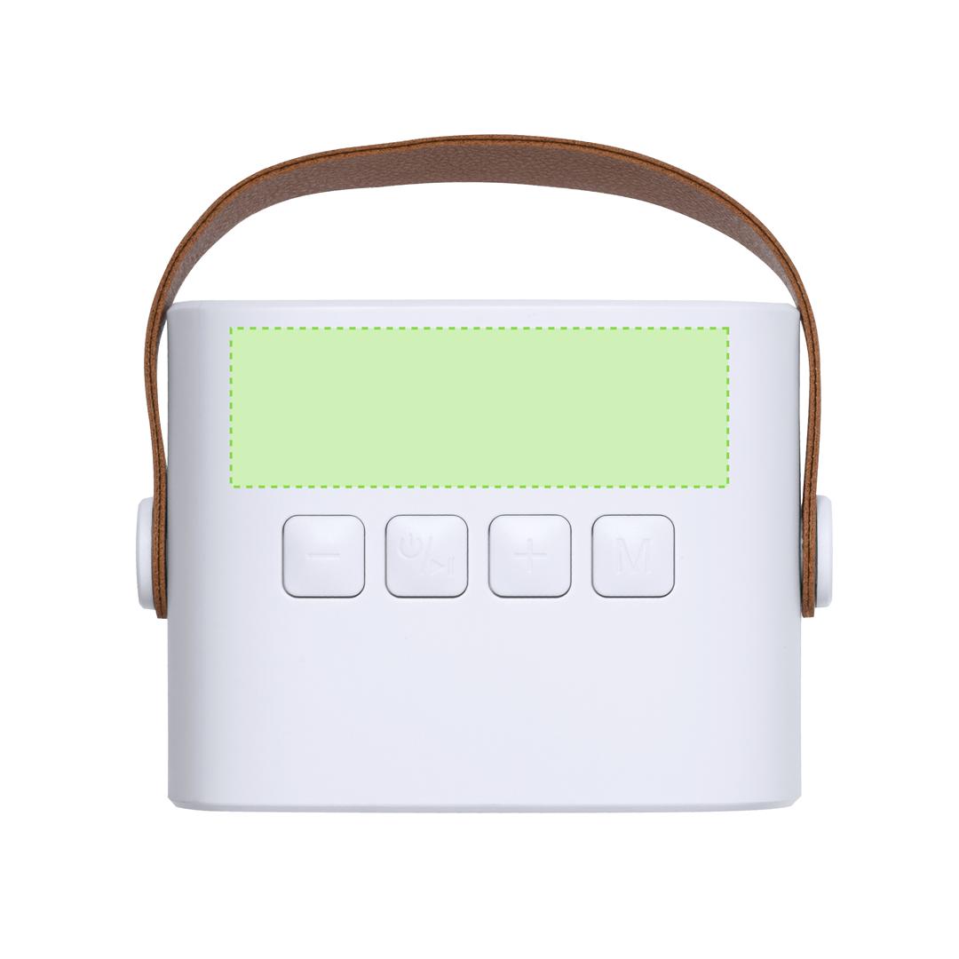 Pack karaoke Bluetooth 5W con altavoz y micrófono incluidos, batería 1200 mAh y asa de transporte