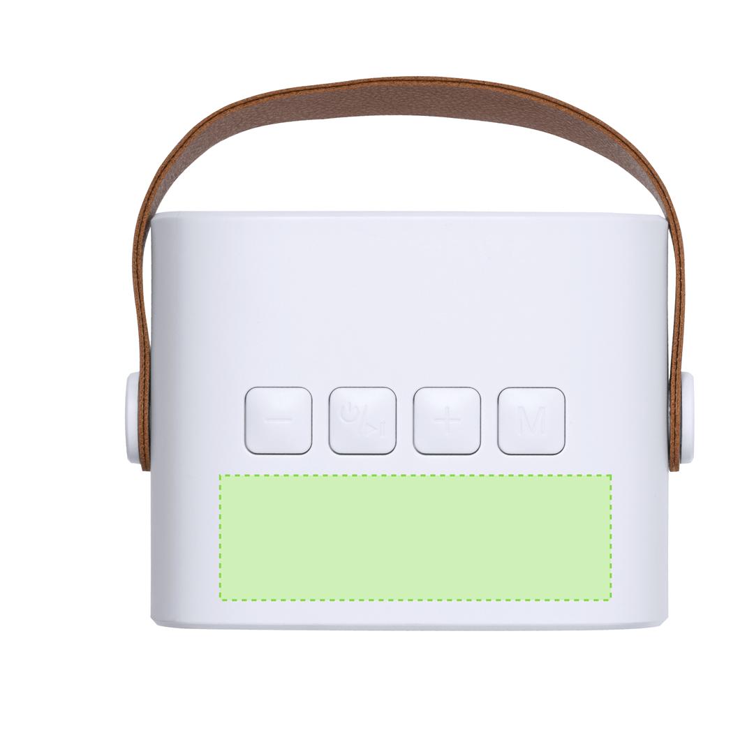 Pack karaoke Bluetooth 5W con altavoz y micrófono incluidos, batería 1200 mAh y asa de transporte