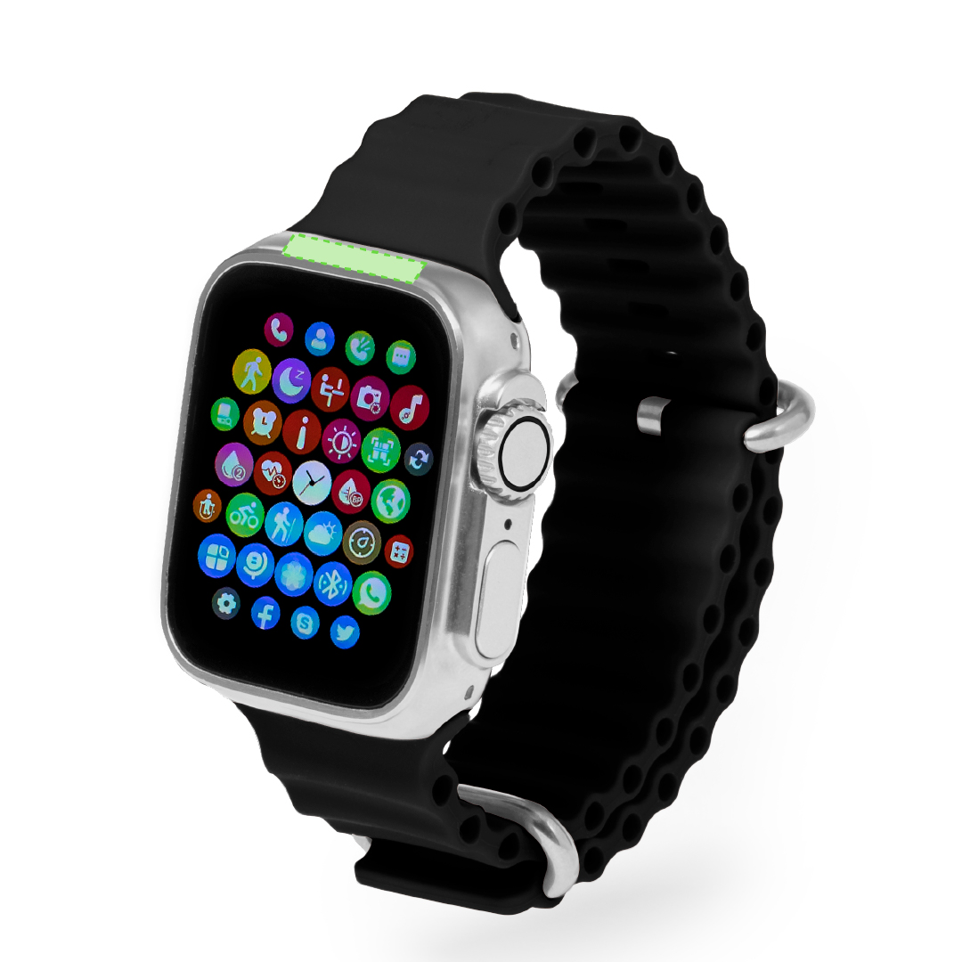 Reloj inteligente Bluetooth 5.3 con pantalla TFT táctil 1,83