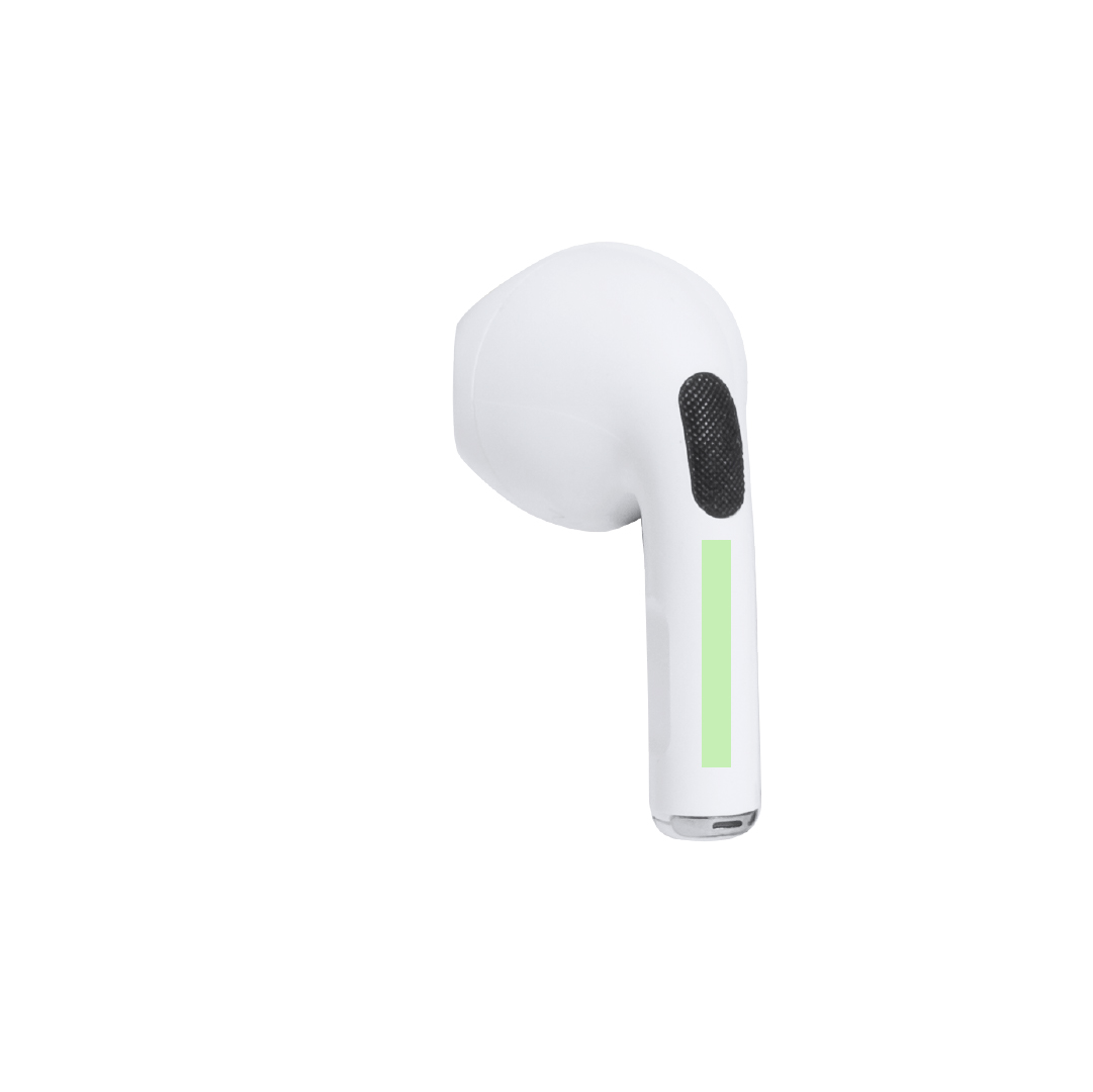 Auriculares intraurales Bluetooth 5.3 ultraligeros 24 g con base carga 200 mAh y caja kraft