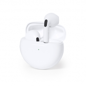 Auriculares intraurales Bluetooth 5.3 ultraligeros 24 g con base carga 200 mAh y caja kraft