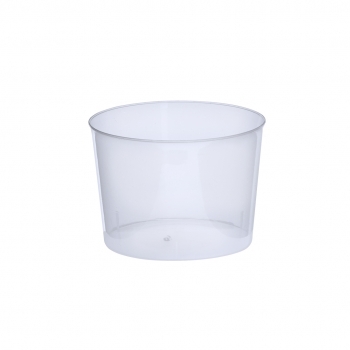 Vaso PP reutilizable mini formato chiquito bebidas cortas 220 ml