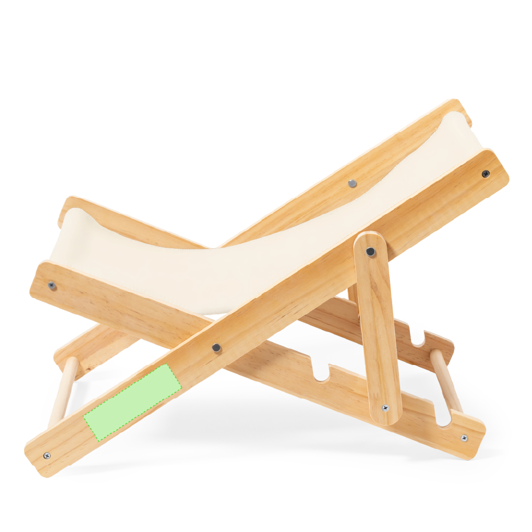 Silla plegable portátil mascotas estructura metal tejido resistente hasta 100kg