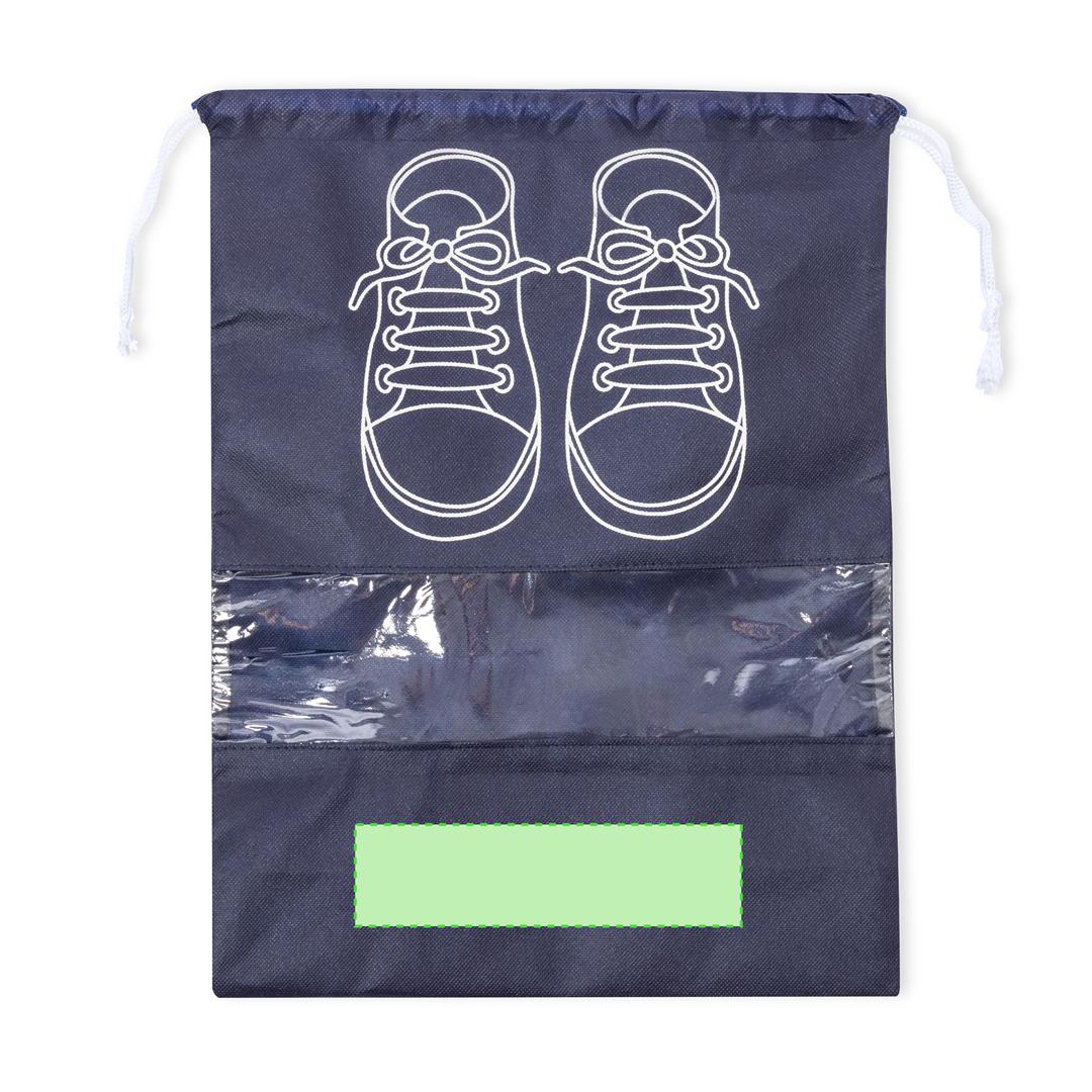 Bolsa portazapatos de non-woven
