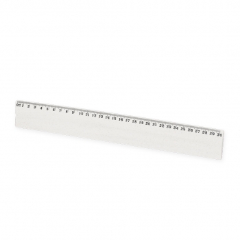 Regla de caña de trigo de 30 cm con medición doble