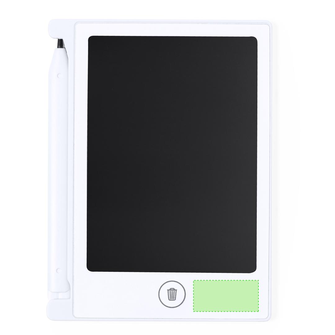 Tablet de escritura LCD ligera con lápiz y batería incluida