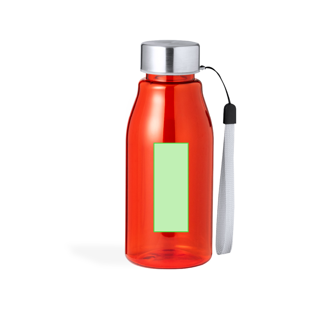 Bidón deportivo mini de RPET y acero inoxidable 350 ml