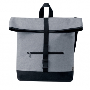 Bolsa para bici de poliéster reciclado 600D con bolsillo con cremallera