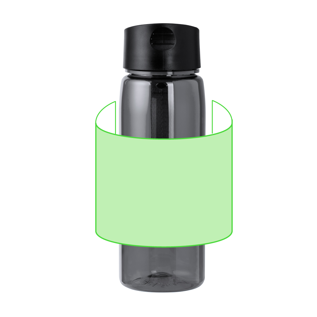 Bidón deportivo de gran capacidad en RPET 800 ml
