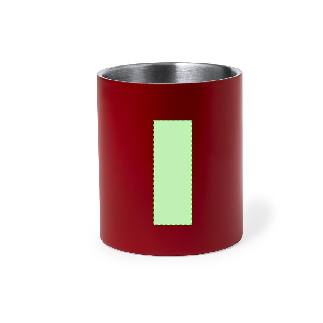 Taza de acero inoxidable reciclado 300 ml