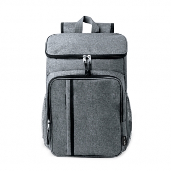 Mochila nevera para picnic de poliéster 600D reciclado 2 servicios con asas acolchadas para 2 personas compacta