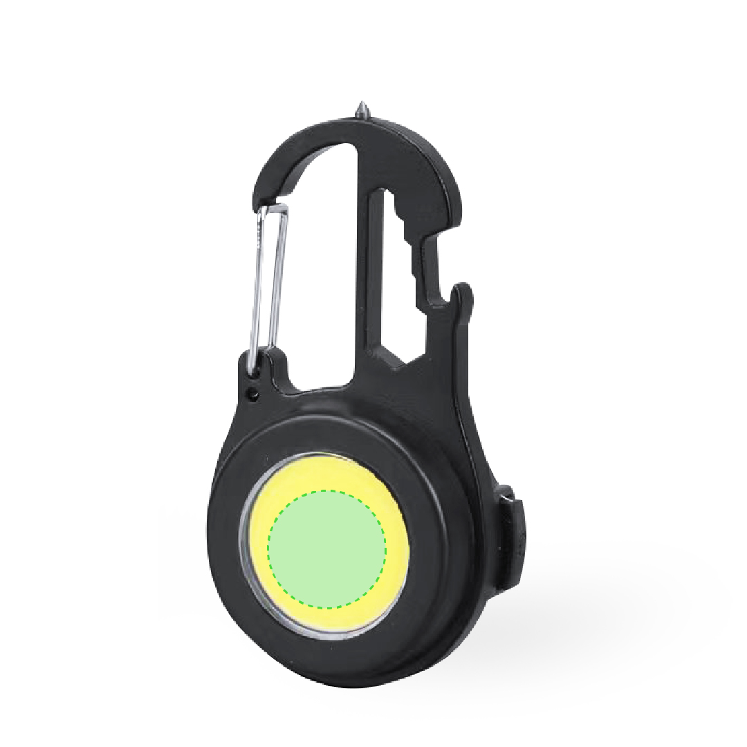 Multiherramienta aluminio 20 luces COB magnética batería 500mAh 10 funciones