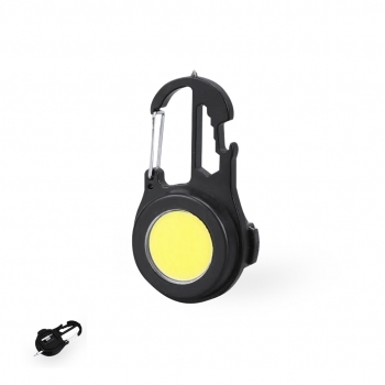 Multiherramienta aluminio 20 luces COB magnética batería 500mAh 10 funciones