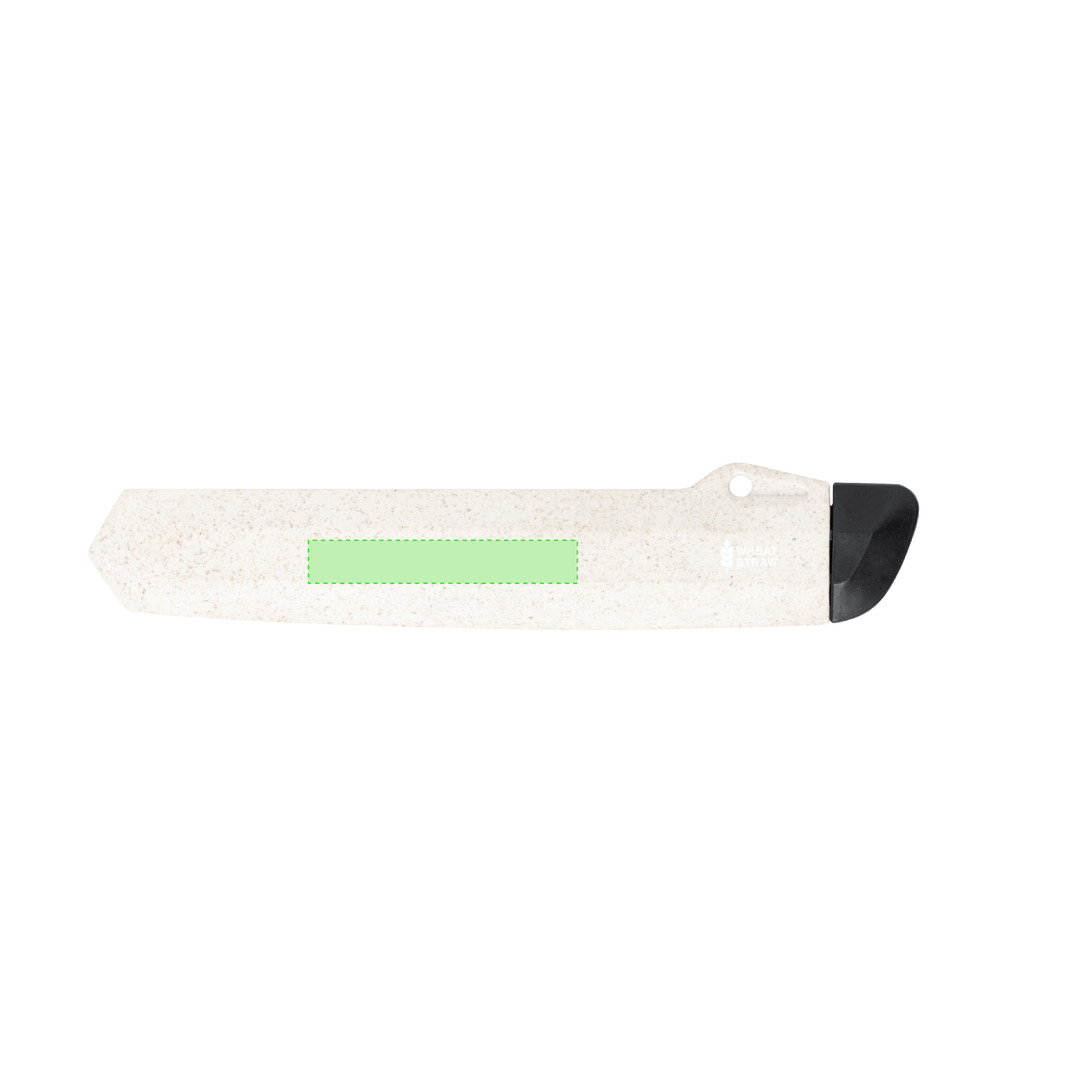 Cutter caña trigo ABS sostenible cuchilla retráctil corte ecológico