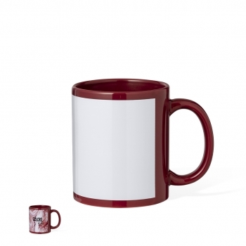 Taza de sublimación cerámica acabado brillante 350 ml