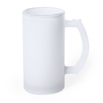 Jarra sublimación cristal acabado mate cervecero 500 ml