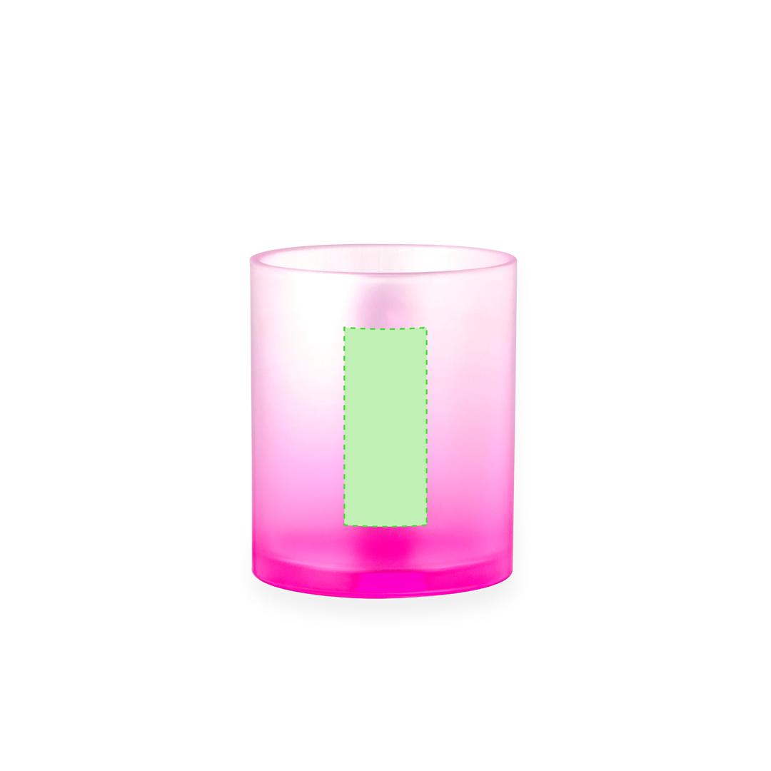 Taza de cristal personalizable por sublimación 350 ml