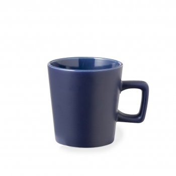 Taza de cerámica con interior blanco puro 300 ml