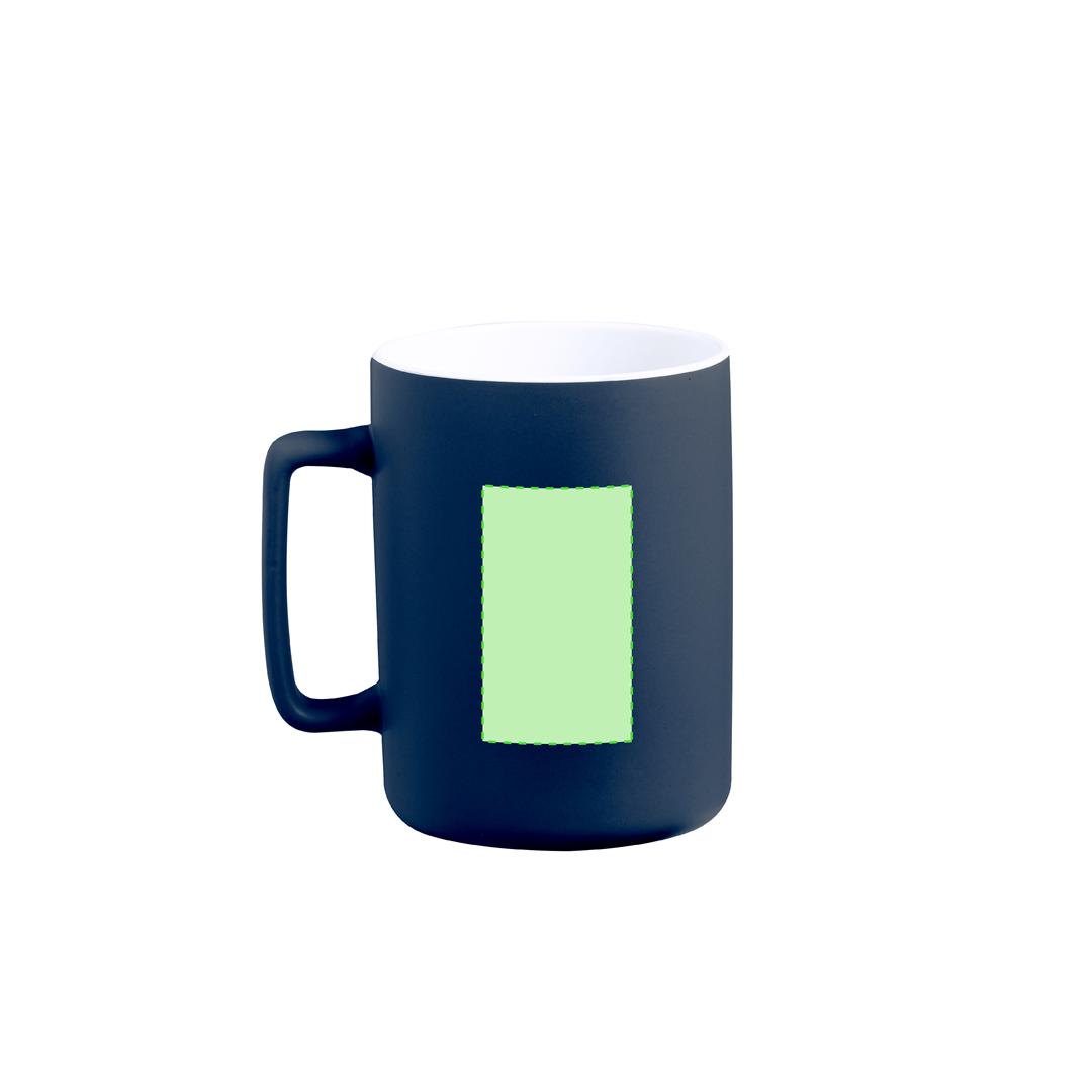 Taza de cerámica base reforzada 420 ml