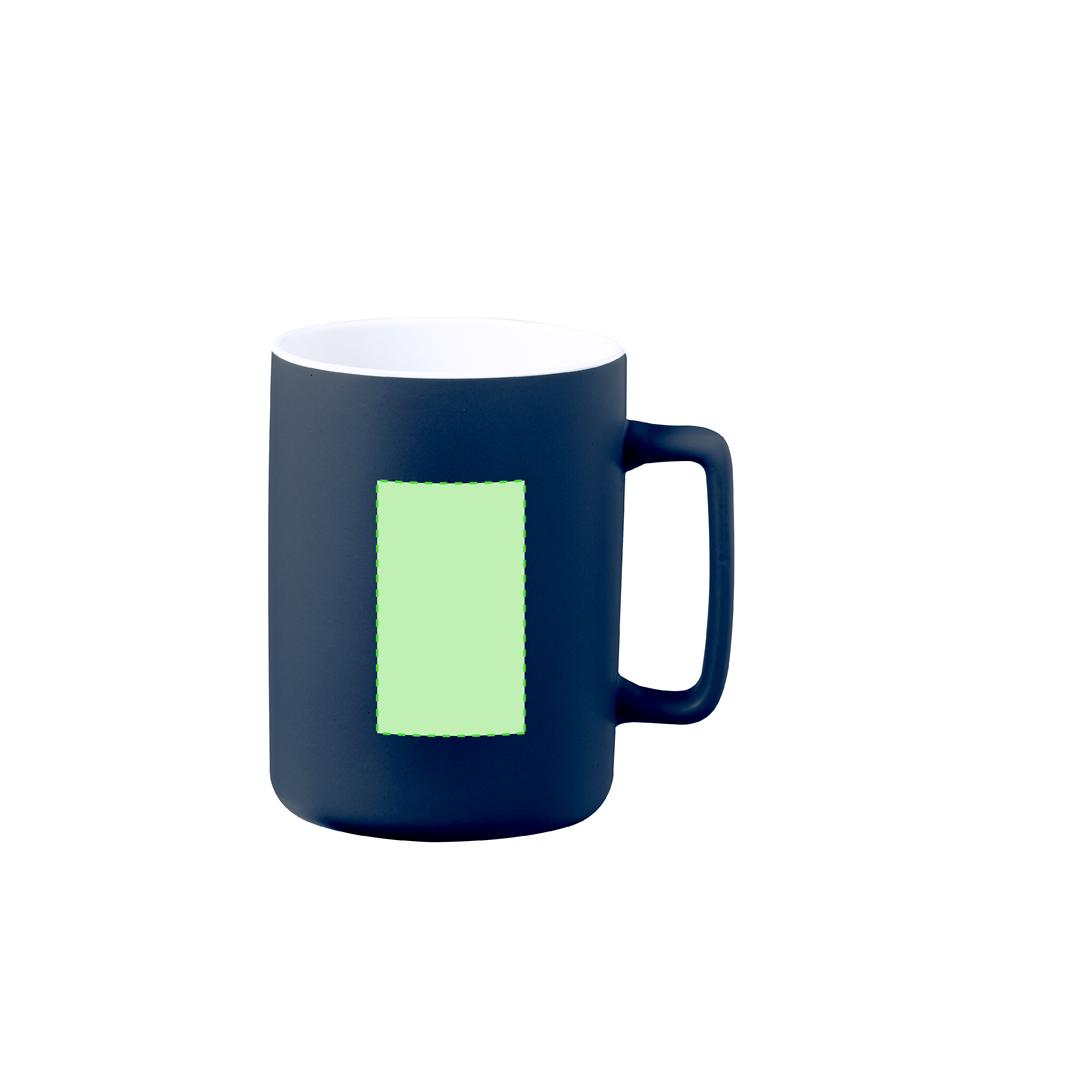Taza de cerámica base reforzada 420 ml