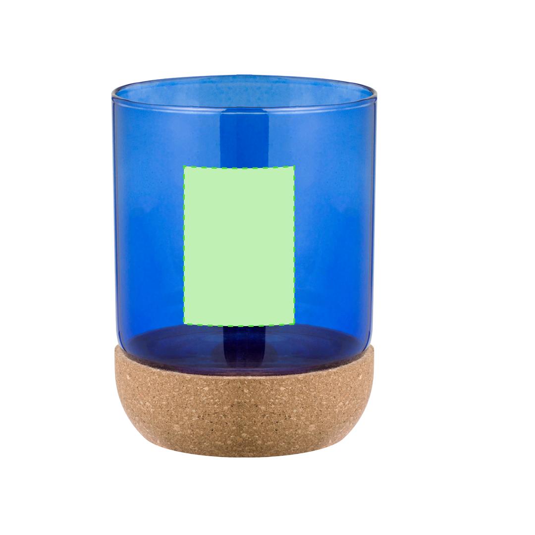Taza de cerámica con base de corcho natural 450 ml