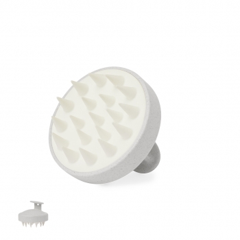 Emulsionador de champú de caña de trigo con púas de silicona masajeadoras