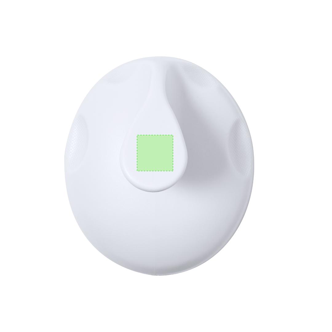 Masajeador manual ergonómico con bolas giratorias para tensión muscular