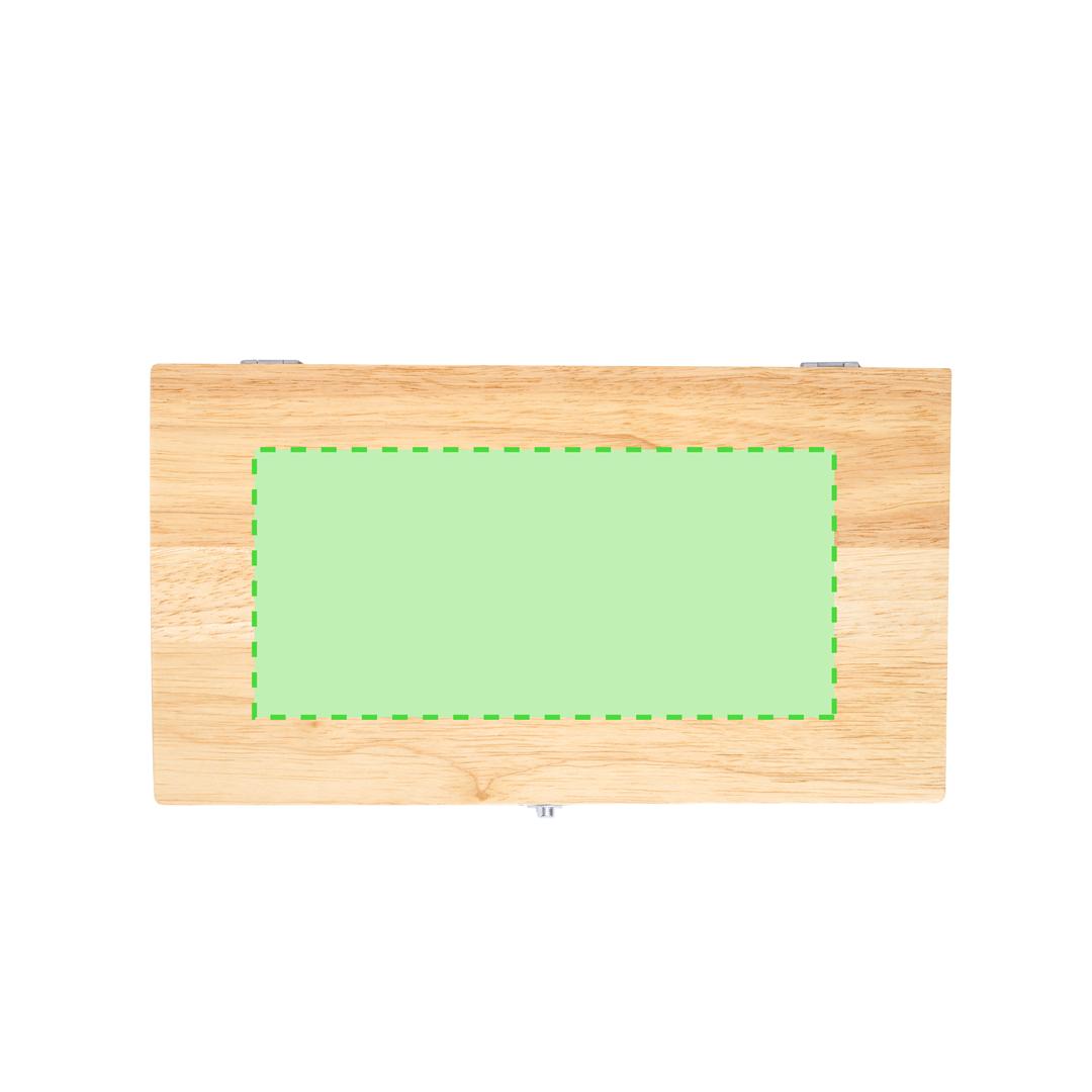 Set de cuchillos de cocina de madera y acero inoxidable 4 piezas