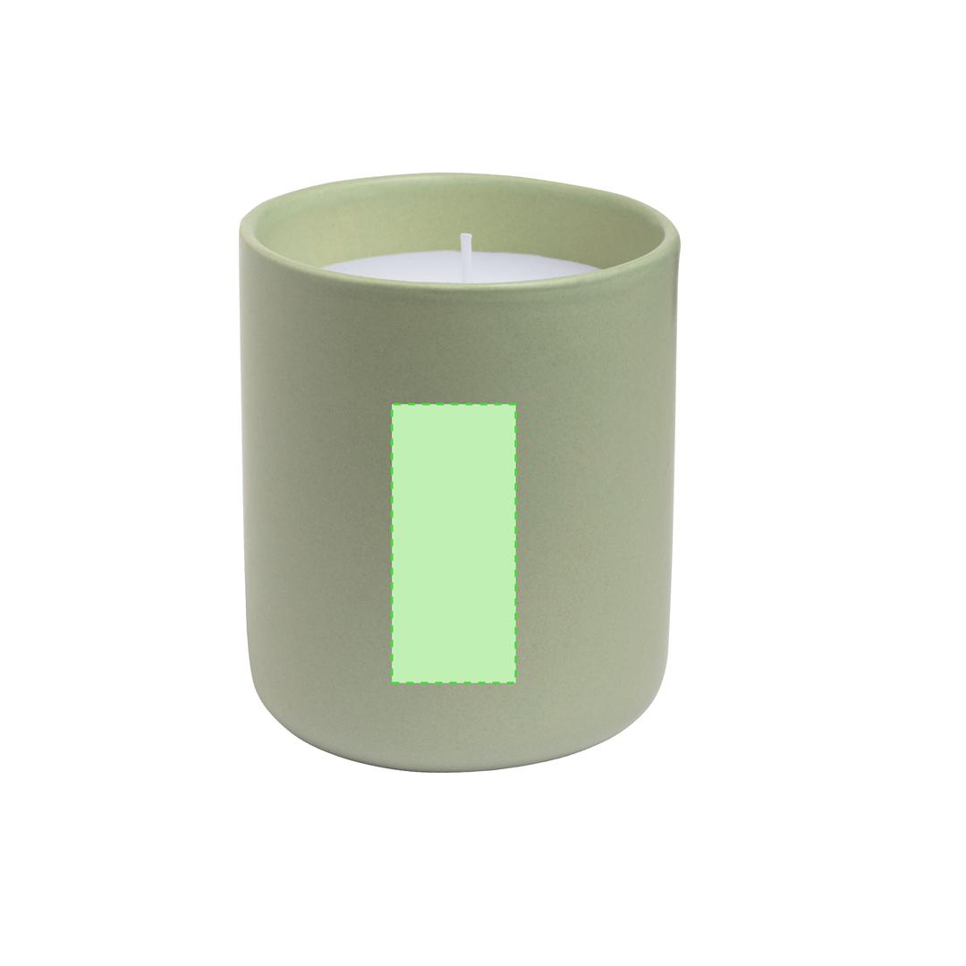 Vela aromática de cerámica aroma vainilla