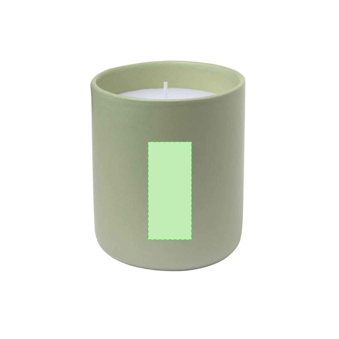 Vela aromática de cerámica aroma vainilla