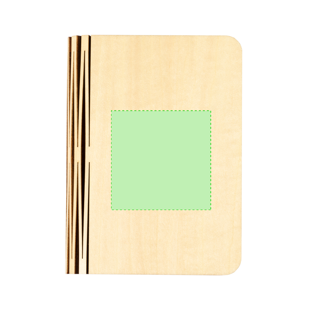 Lámpara decorativa de madera 16 LED plegable