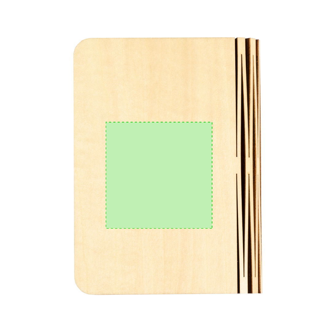 Lámpara decorativa de madera 16 LED plegable