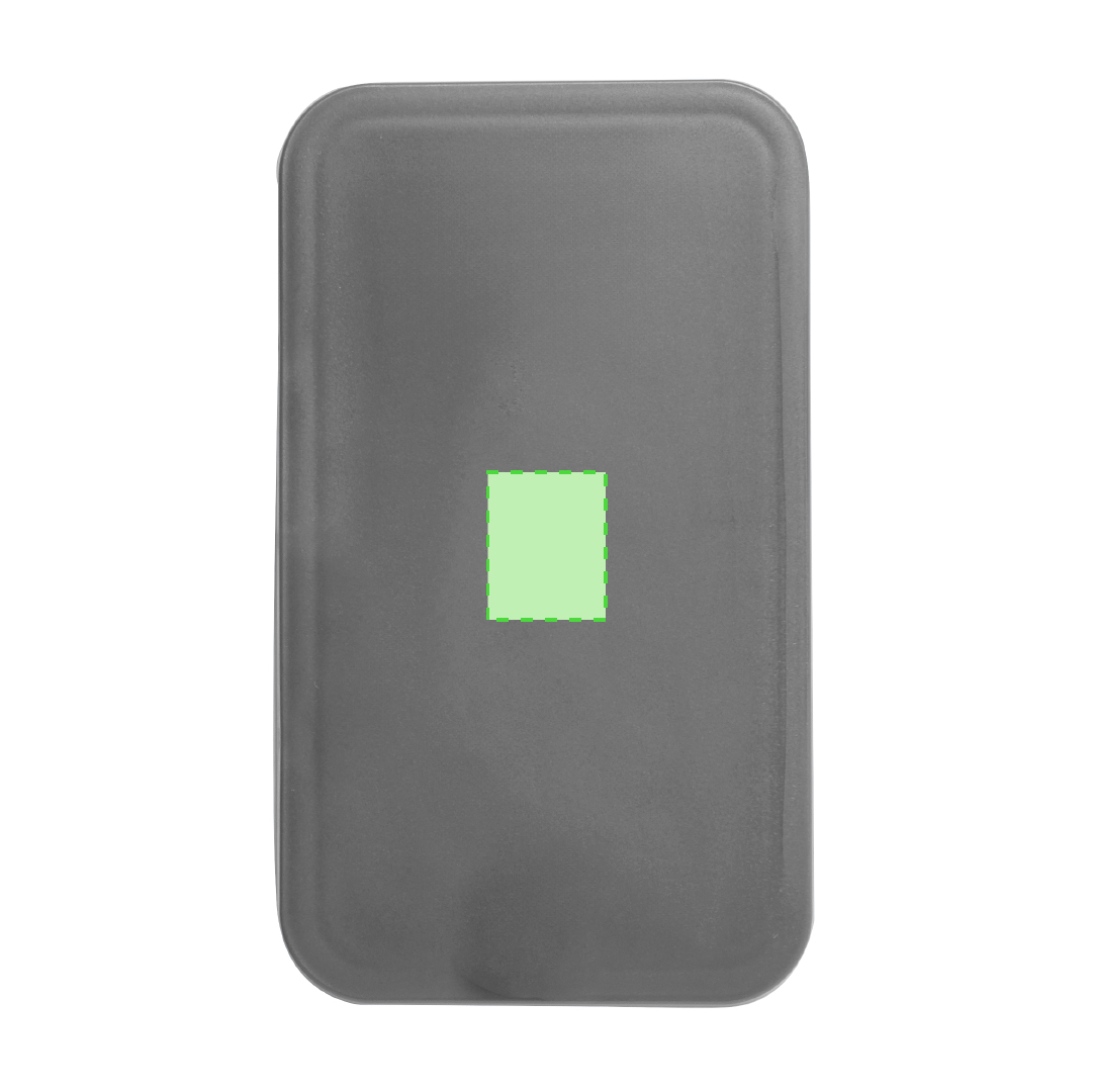 Set nevera RPET 600D efecto melange con fiambrera PP reciclado de 2 compartimentos incluida