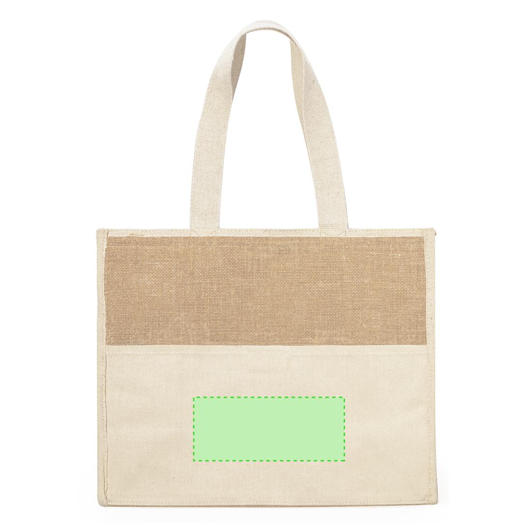 Bolsa nevera de aluminio isotérmica 43×34 cm con asas largas