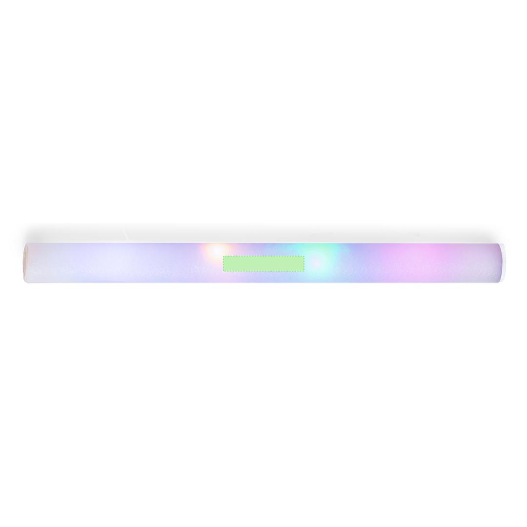 Palo luminoso de espuma con 4 LEDs multicolor y 3 modos de luz — el accesorio de animación más alto del catálogo