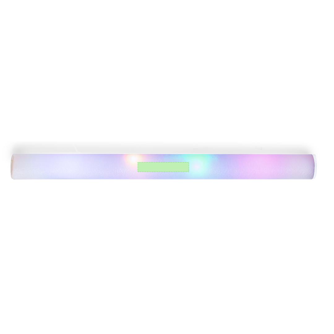 Palo luminoso de espuma con 4 LEDs multicolor y 3 modos de luz — el accesorio de animación más alto del catálogo