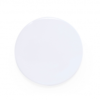 Pin blanco gran tamaño base para sublimación y estampación con imperdible