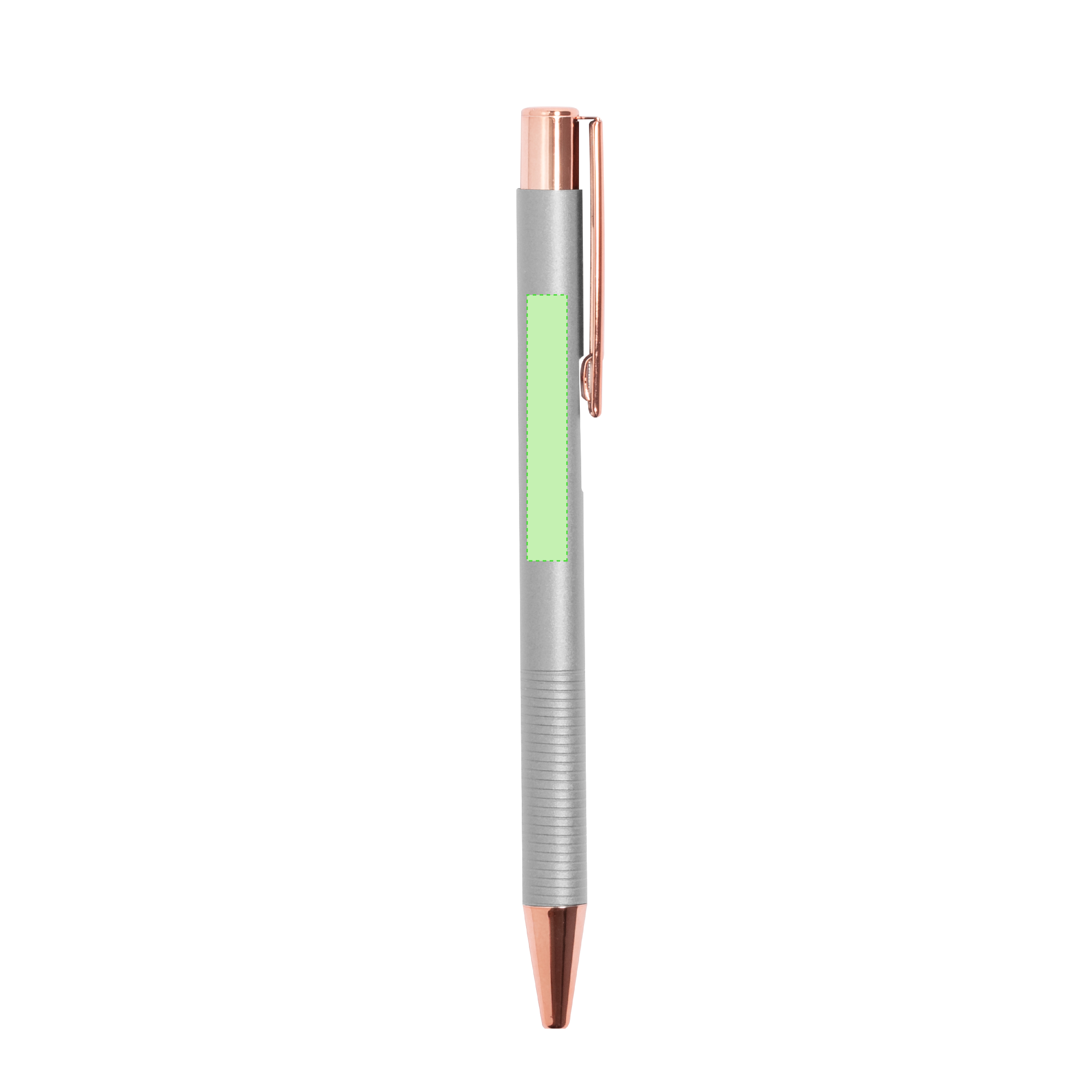 Bolígrafo de aluminio de pulsador premium