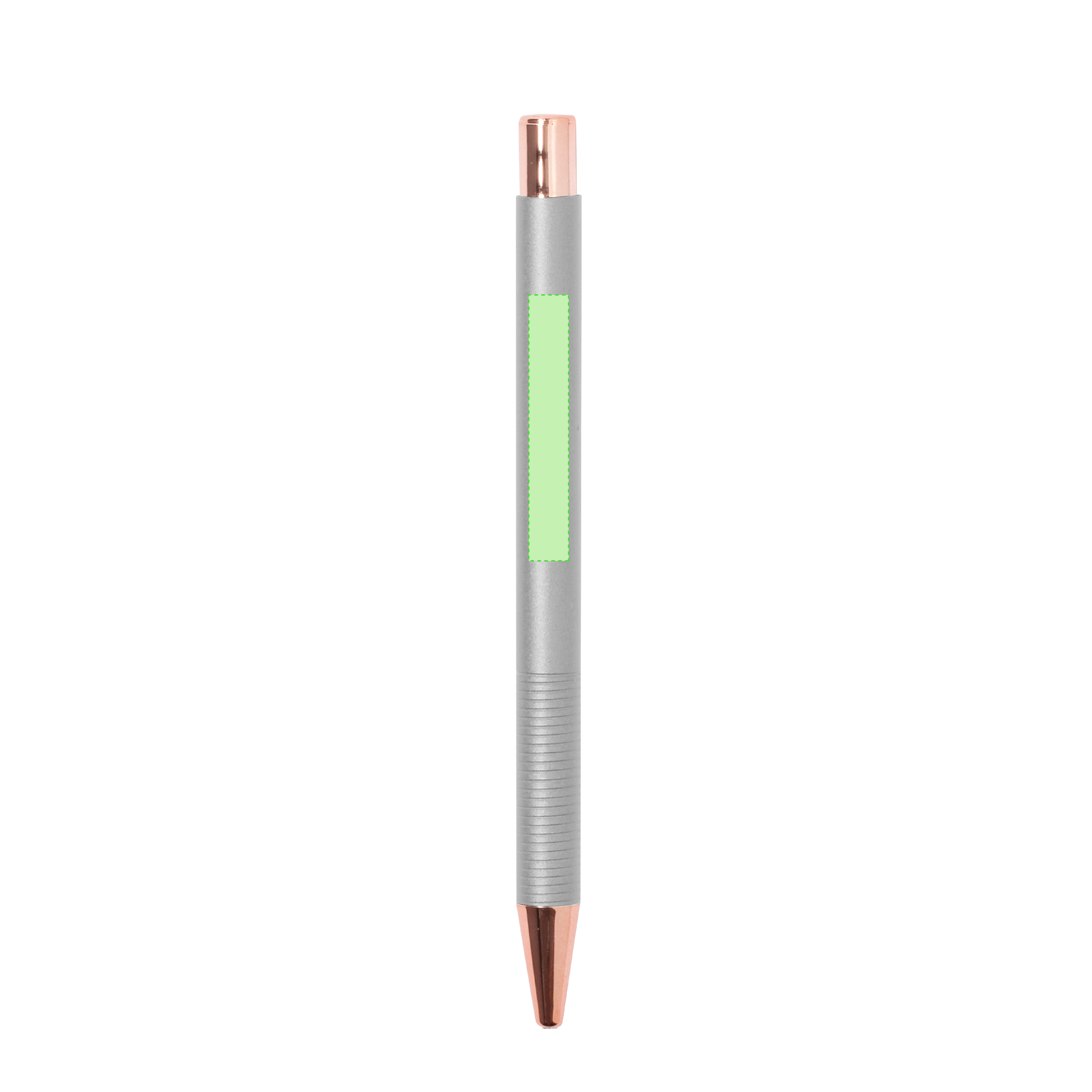 Bolígrafo de aluminio de pulsador premium